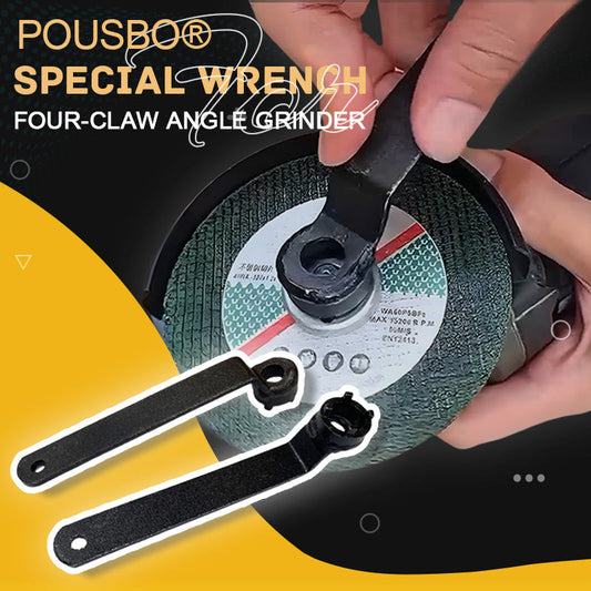 🔥🔥Special Wrench For Four-Claw Angle Grinder (Free 100-Type Angle Grinder Nuts)