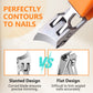 🔥HOT SALE🔥Wide Jaw Opening Anti-Splash Slanted Nail Clipper