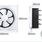 Household Ventilation Shutter Exhaust Fan (Free Shipping)