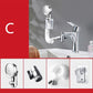 Faucet external 3-speed shower head set