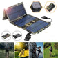 USB port 20W5V portable solar foldable battery panel