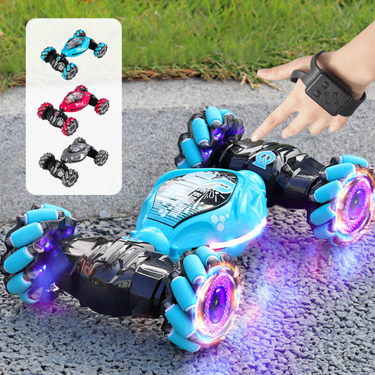 🎁Perfect gift for kids🎁Gesture Sensing & RC Stunt Car ✈️Free shipping