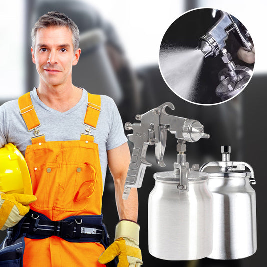 High-Capacity Gravity Feed Air Spray Gun