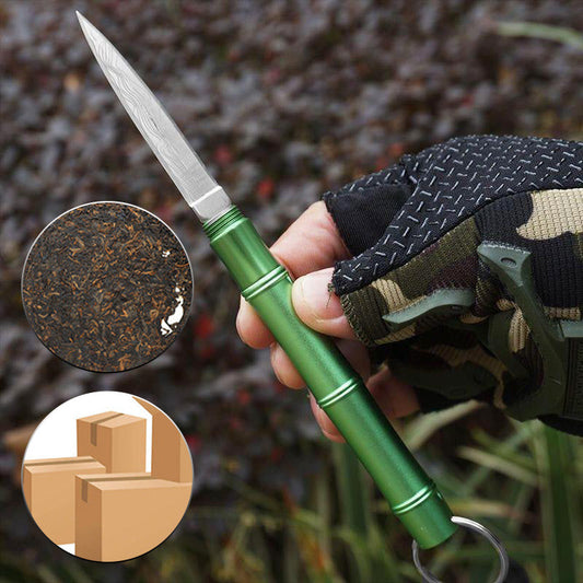 Creative Outdoor Portable Bamboo-shaped Knife