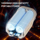 Travel-Friendly 10000mAh Power Bank with Dual Cable Charger
