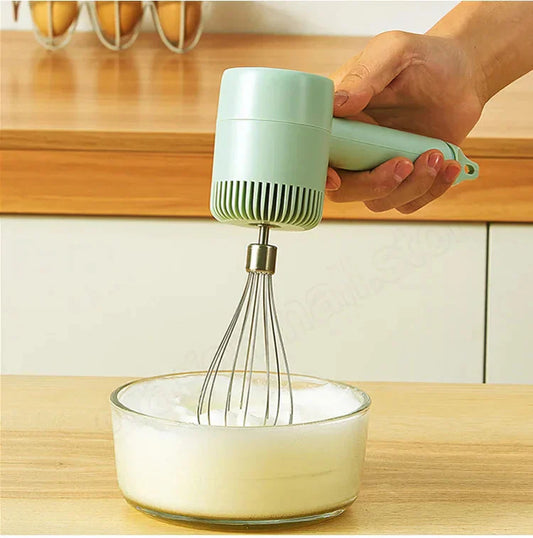 2-in-1 Electric Whisk and Meat Grinder