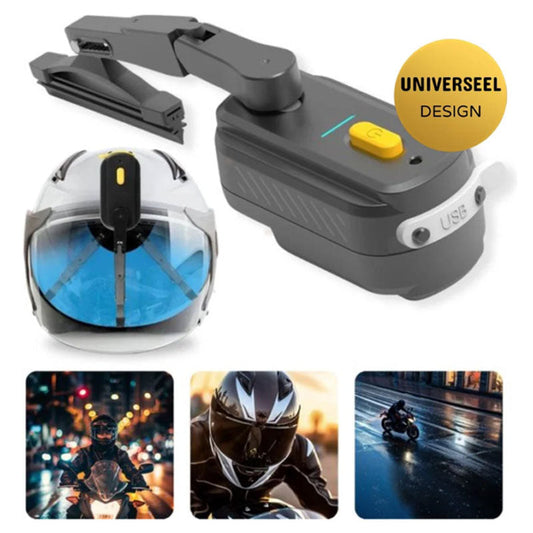 Electric Retractable Motorcycle Helmet Wiper(✈️Free postage)