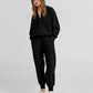 🍂Fall Specials🍂Long Sleeve Half Zip Sweatsuits Set