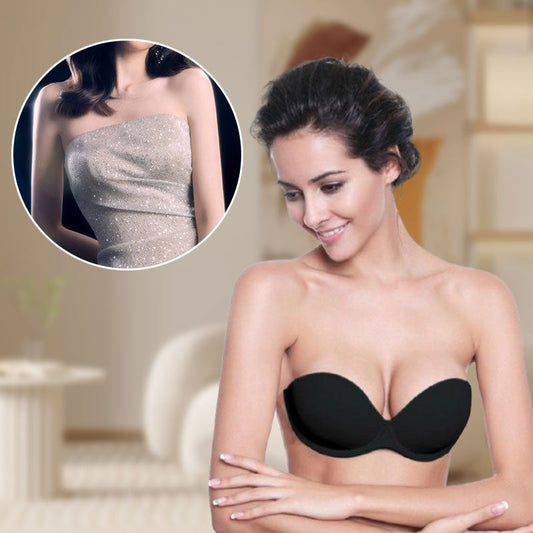 Women's Seamless Self-Adhesive Invisible Push-Up Bra Pads