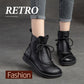 Fall and Winter Comfortable Round Toe Low Heel Soft Sole Short Boots (Free Shipping)