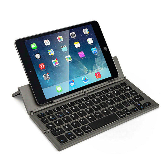 Portable Foldable Wireless Bluetooth Keyboard