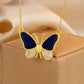 Color Changing Butterfly Necklace