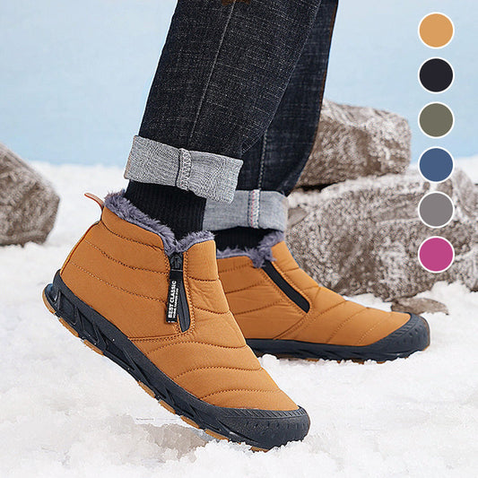 Winter Warm Faux Fur Lined Waterproof Outdoor Snow Boots (Free Shipping)