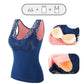 Women's Winter Lace Seamless V-Neck Padded Thickened Thermal Vests